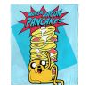 Adventure Time Silk Touch Throw Blanket, 50" x 60", Makin Bacon Pancakes