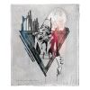 DC Comics Batman Silk Touch Throw Blanket, 50" x 60", The Signal Calls