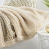 VERAMUSE Sherpa Throw Blanket for Couch 50"X60" Winter Thick Warm Blankets for Bed Sofa