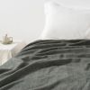 VERAMUSE Herringbone Throw Blanket for Couch 50"X60" Farmhouse Blankets for Bed and Sofa
