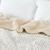 VERAMUSE Sherpa Throw Blanket for Couch 50"X60" Winter Thick Warm Blankets for Bed Sofa